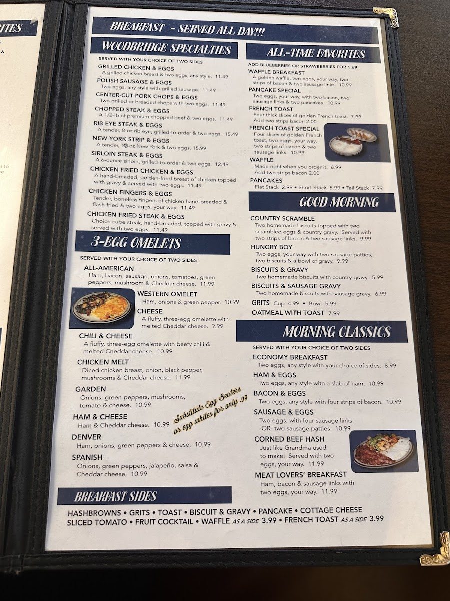 Woodbridge Restaurant Menu - Image 4